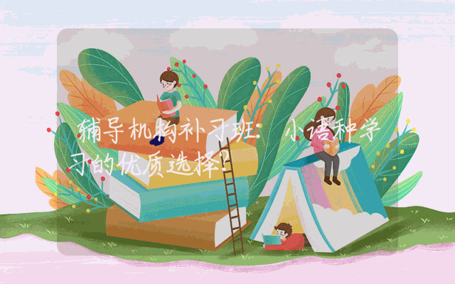 辅导机构补习班:小语种学习的优质选择?